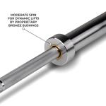 LOEFT 7ft Olympic Barbell - 44 lbs, 1500 lbs Capacity