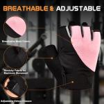 Fingerless Workout Gloves for Weightlifting and Training