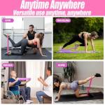 3-Piece Skin-Friendly Resistance Bands Set