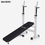 GORILLA SPORTS® Adjustable Weight Bench & Dip Station