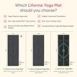Liforme Eco-Friendly Printed Yoga Mat with Bag