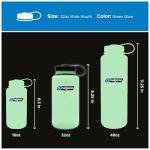 32oz Glow Green Water Bottle by Nalgene