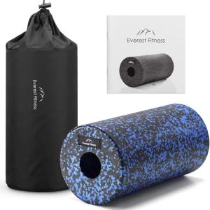 Everest Fitness 30cm Foam Roller for Muscle Relief