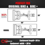 Cycling Bike Mat for Peloton and Treadmill