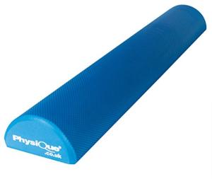 Blue Half Round Foam Roller for Muscle Relief