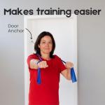 THERABAND Elastic Resistance Band Accessories Set