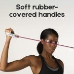 THERABAND Elastic Resistance Band Accessories Set