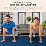 Gorilla Mats Large Non-Slip Exercise Mat - 6' x 4