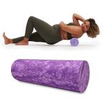 Gaiam Restore 18" Marbled Foam Roller for Muscle Relief