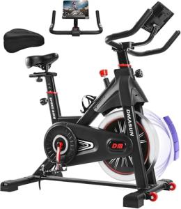DMASUN Super Quiet Magnetic Indoor Exercise Bike