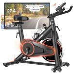 Home Use Spin Bike with LCD Display & Holder