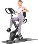 4-in-1 Foldable Exercise Bike with LCD Display
