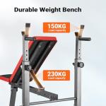 Adjustable Foldable Weight Bench for Home Gym