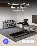 48 Sq Ft Interlocking Exercise Mats for Home Gym