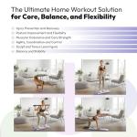 6-in-1 Portable Pilates Reformer for Home Workouts