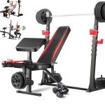 Aceshin Adjustable Weight Bench for Home Workouts