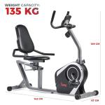Sunny Health & Fitness Magnetic Recumbent Exercise Bike