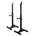 Adjustable Squat Rack for Strength Training Fitness
