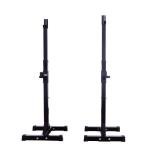 Adjustable Squat Rack for Strength Training Fitness