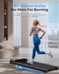 Foldable Walking Pad Treadmill for Home and Office
