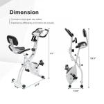 Magic Life Folding Exercise Bike with 10 Resistance Levels