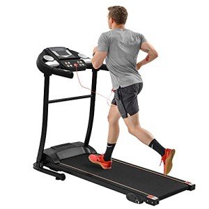 Merax Folding Electric Treadmill with Bluetooth and Monitor