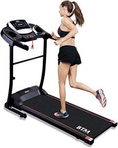 Folding Electric Treadmill with Pre-Programs for Home