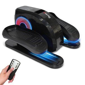 Compact Motorized Elliptical Bike for Home Fitness
