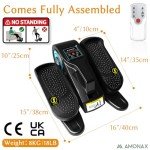 Amonax Electric Pedal Exerciser for Home Fitness