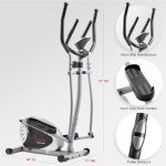 Sunny Health & Fitness Legacy Stepping Elliptical Machine