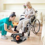 Compact Motorized Elliptical Bike for Home Fitness
