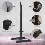 Adjustable Squat Rack for Strength Training Fitness