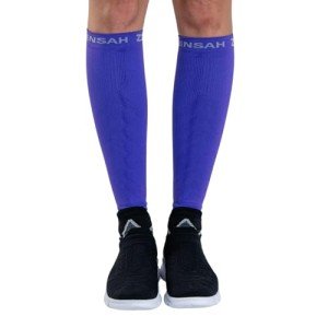 Zensah Women's Violet Compression Leg Sleeves