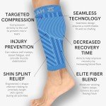 Zensah Women's Violet Compression Leg Sleeves