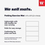 Premium 4x8 ft Home Fitness Exercise Mat