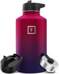 1.9L Insulated Water Bottle with Straw Lid