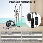 Dripex 8-Level Magnetic Elliptical Cross Trainer