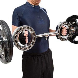 HenchGripz 360° EZ Bar for Bicep Curls