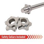 1.4m Adjustable Barbell for Standard Weight Plates