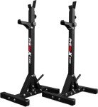 K-Sport Adjustable Barbell Squat Rack & Bench