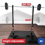 K-Sport Adjustable Barbell Squat Rack & Bench