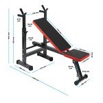 Adjustable Foldable Weight Bench for Home Gym