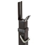 2-Piece Adjustable Steel Squat Rack with Weight Capacity