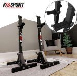 K-Sport Adjustable Barbell Squat Rack & Bench