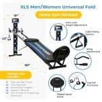 Total Gym XLS: Foldable Home Multi-Gym System
