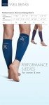 Sigvaris Performance Calf Compression Sleeve - Black