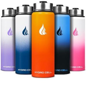 Hydro Cell Insulated Water Bottle with Straw 24oz