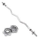 Body Revolution 1.2m EZ Barbell Bar for Weights