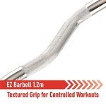 Body Revolution 1.2m EZ Barbell Bar for Weights