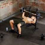 Adjustable Weight Bench with Dip Station & Rack
